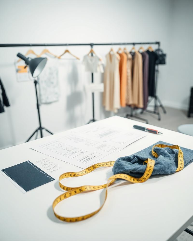 Development garment detail