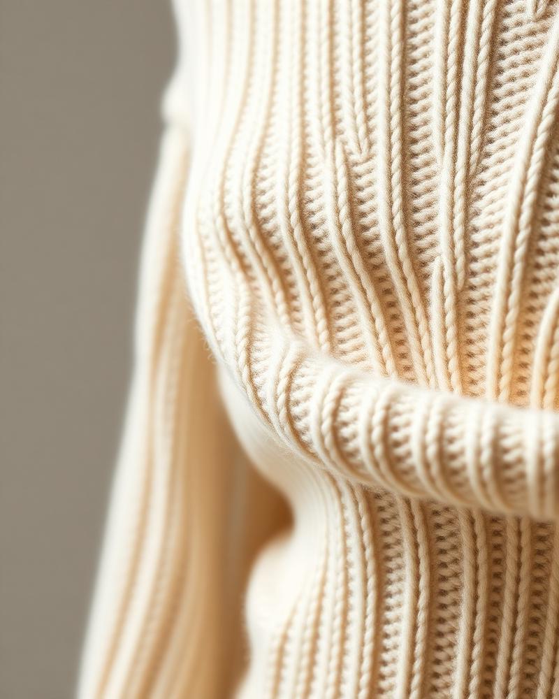 Knit garment detail