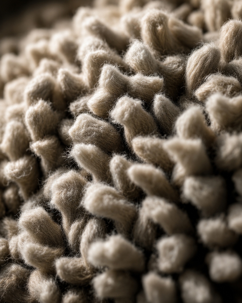 Fleece garment detail